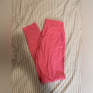 Gymshark Whitney Simmons hot pink scrunch leggings size small